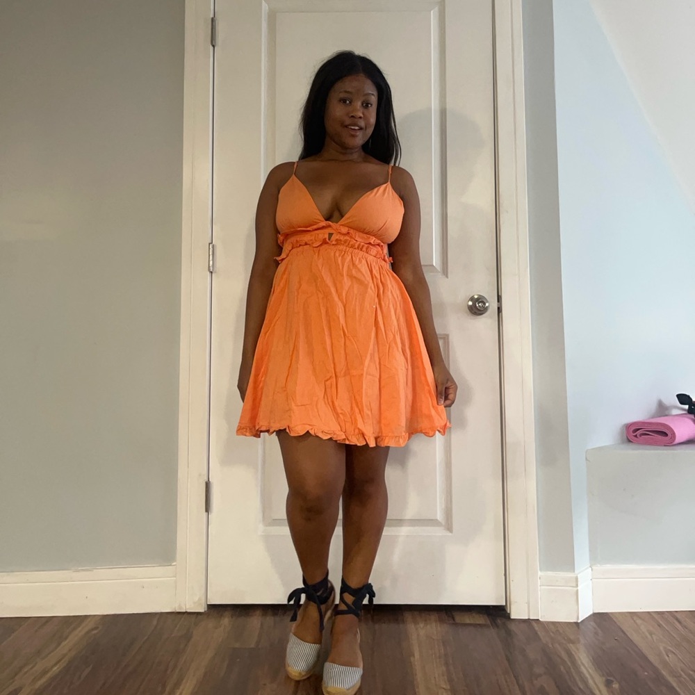 WAYF linen dress